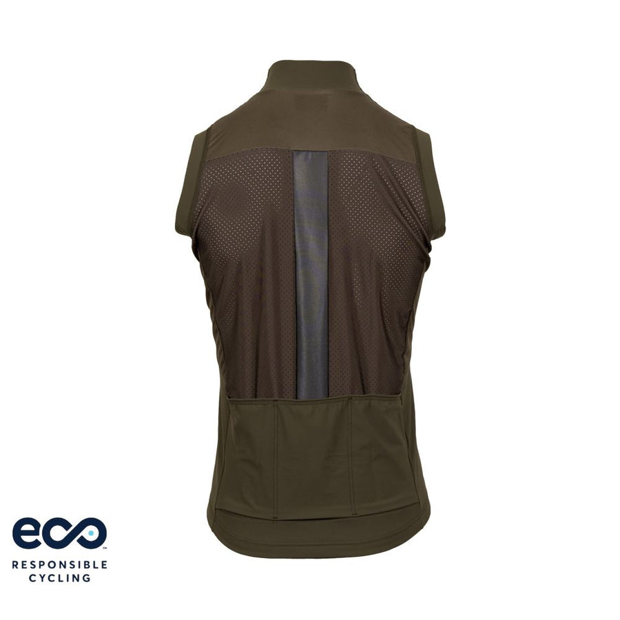 PAUL GILET WOODEN GREEN ECO