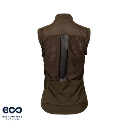 WOMEN'S PAUL GILET WOODEN GREEN ECO