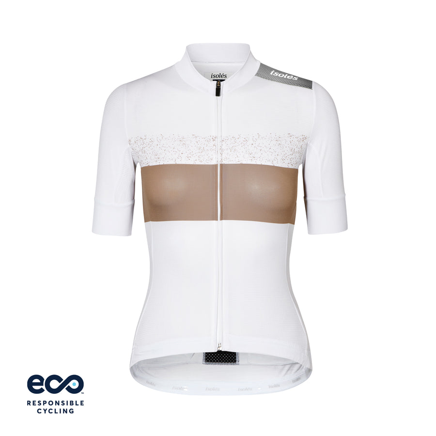 WOMEN'S JULES JERSEY WHITE / ASH TAUPE ECO