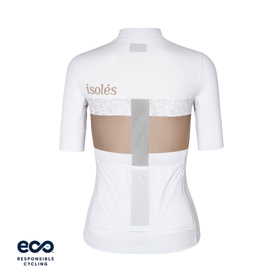 WOMEN'S JULES JERSEY WHITE / ASH TAUPE ECO