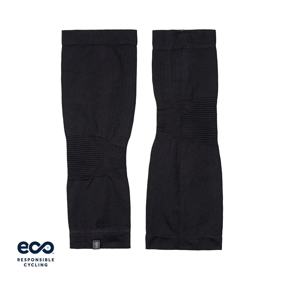 PAUL SEAMLESS KNEE WARMERS BLACK ECO