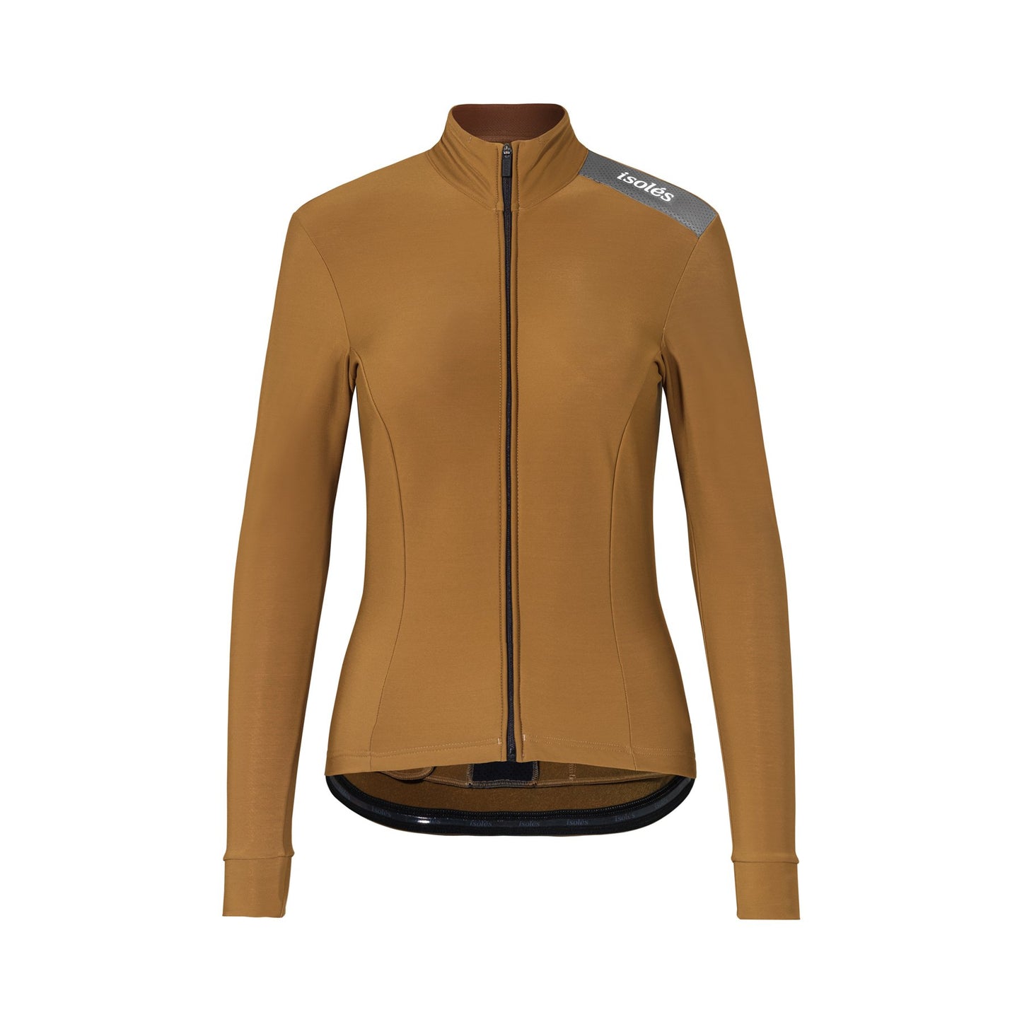 WOMEN'S PAUL JERSEY LS WOODEN BROWN